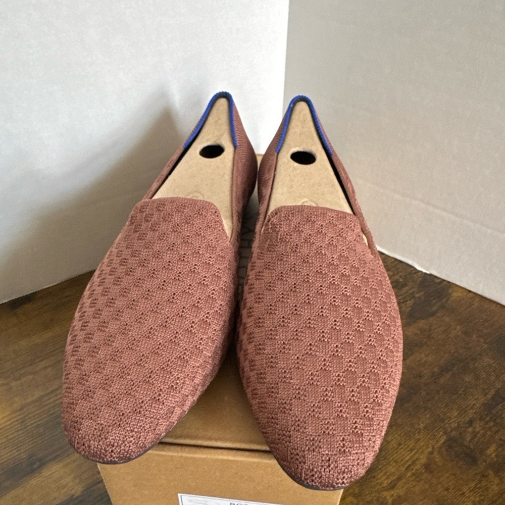 Rothy’s Women’s The Almond Loafer Hazel Basketweave Size 7 NEW